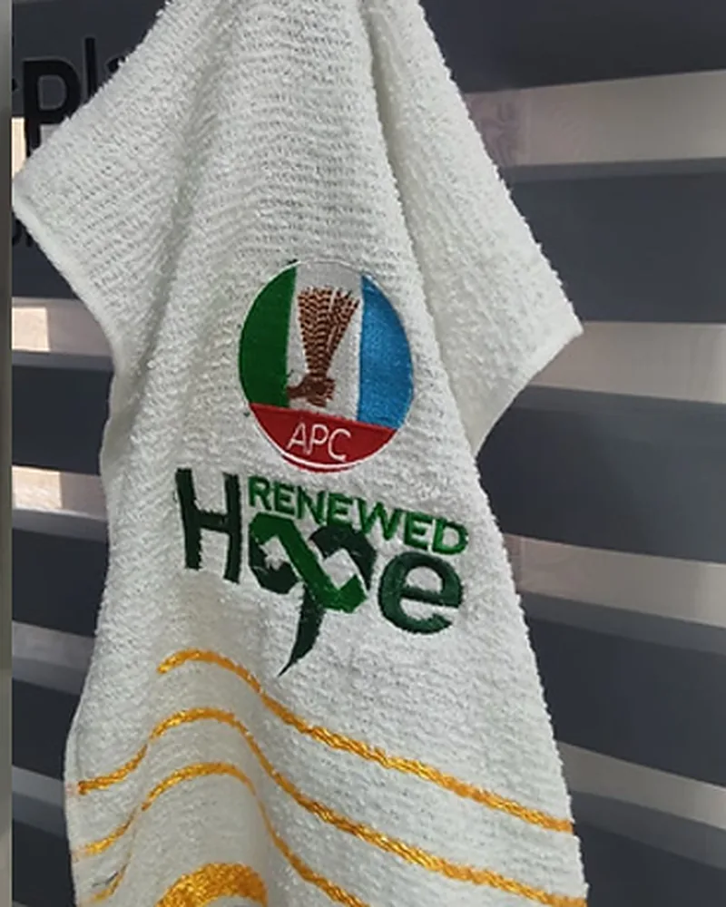Embroidered Hand Towel — Campaign & Event Giveaway