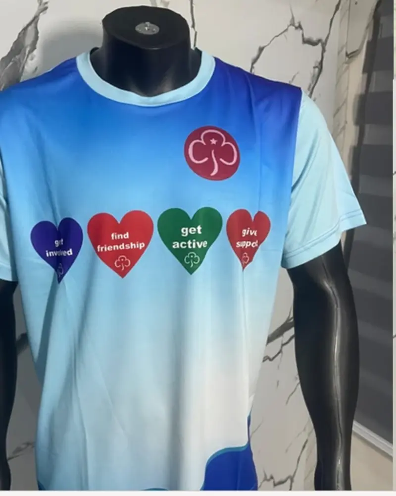 Club Tee — Sublimated Badge and Motto