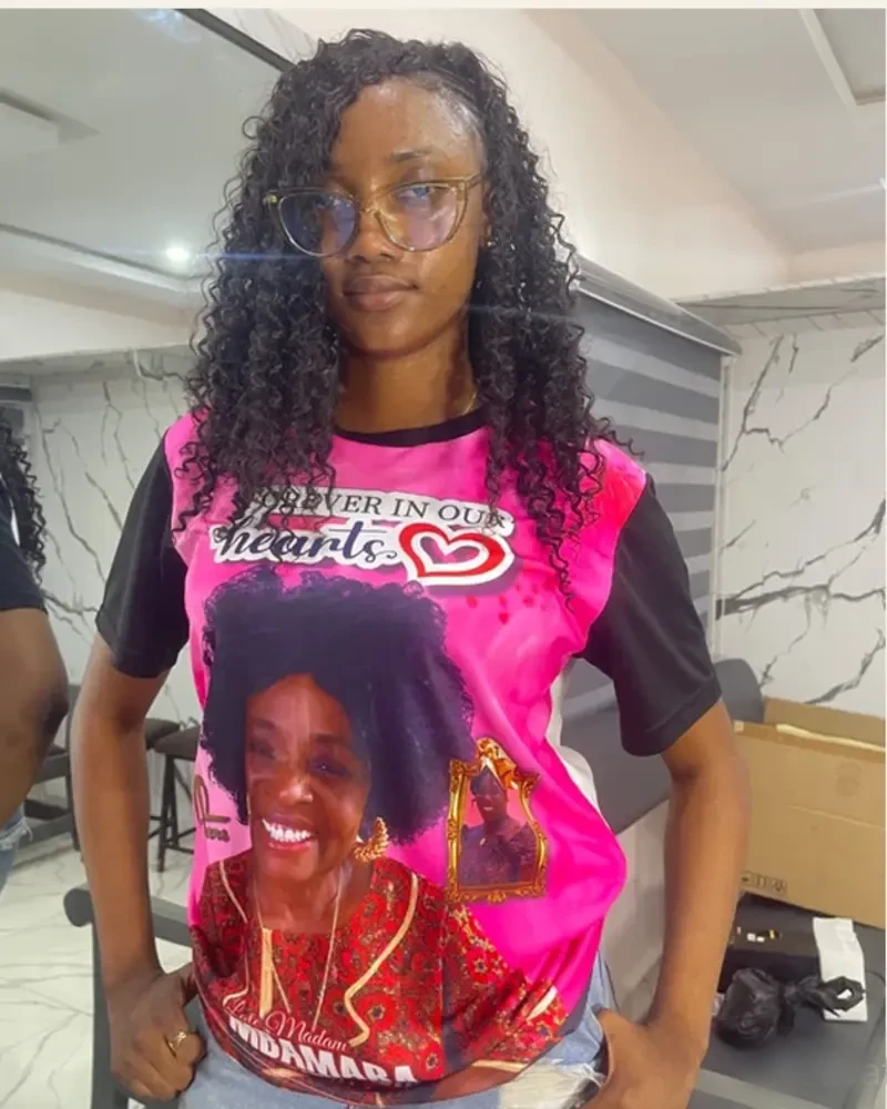 Memorial Tee — Portrait and Tribute
